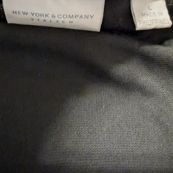 3/$15🧡 New York & Company Stretch Women's Black Dress - Picture 7 of 11